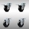 Service Caster 3 Inch SS Hard Rubber Wheel Swivel Top Plate Caster Total Lock Brakes SCC, 2PK SCC-SSTTL20S314-HRS-2-S-2 - alternate 1